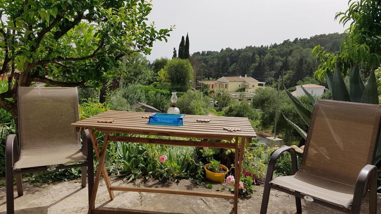 Spiti Melianou Apartment Agios Georgios Pagon Bagian luar foto