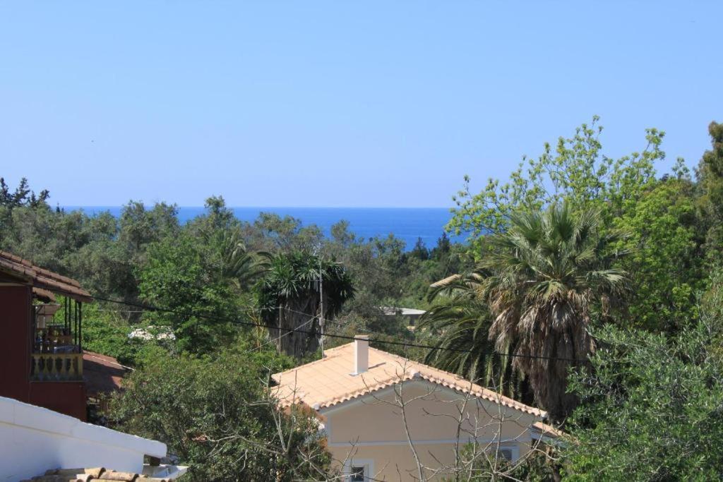 Spiti Melianou Apartment Agios Georgios Pagon Bagian luar foto