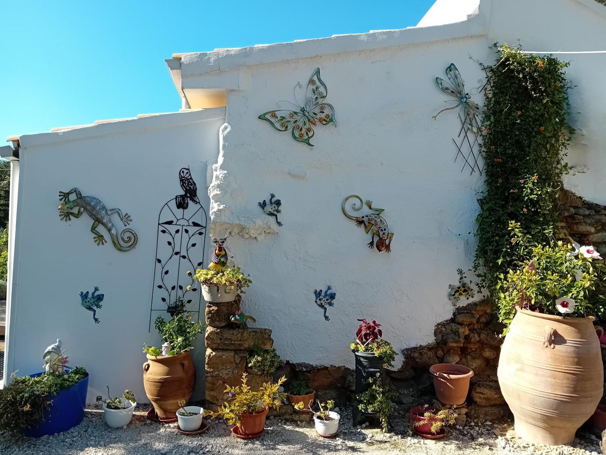 Spiti Melianou Apartment Agios Georgios Pagon Bagian luar foto