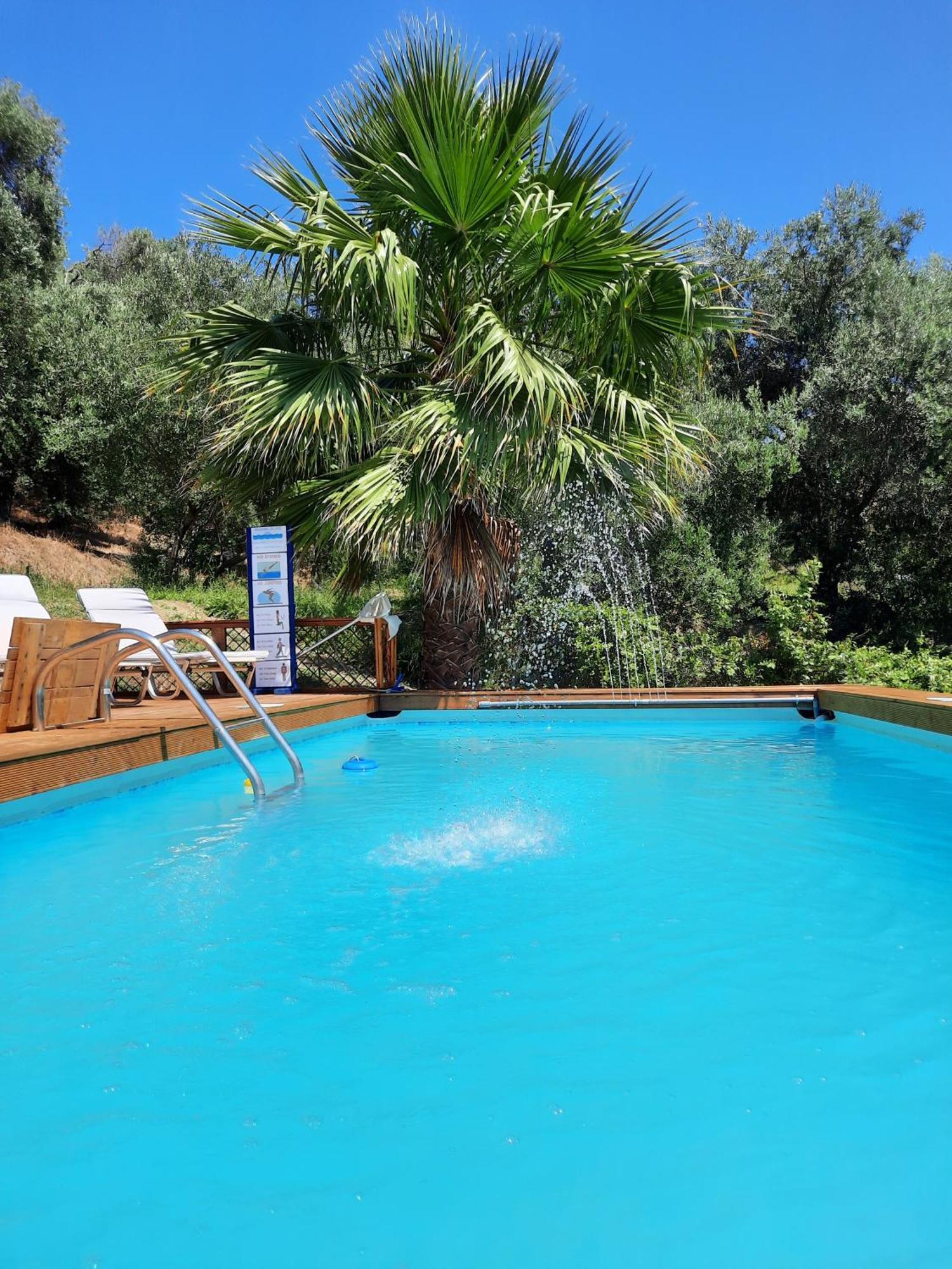 Spiti Melianou Apartment Agios Georgios Pagon Bagian luar foto