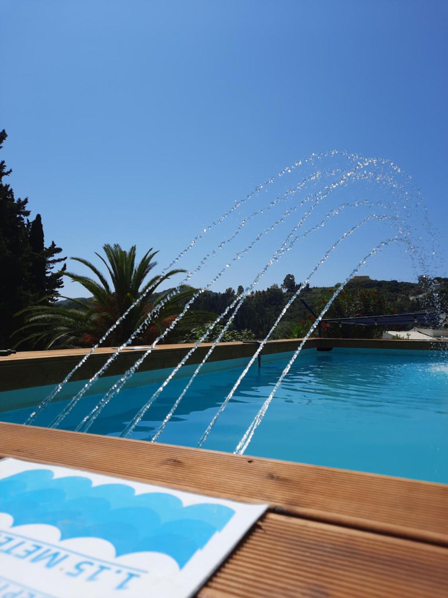 Spiti Melianou Apartment Agios Georgios Pagon Bagian luar foto