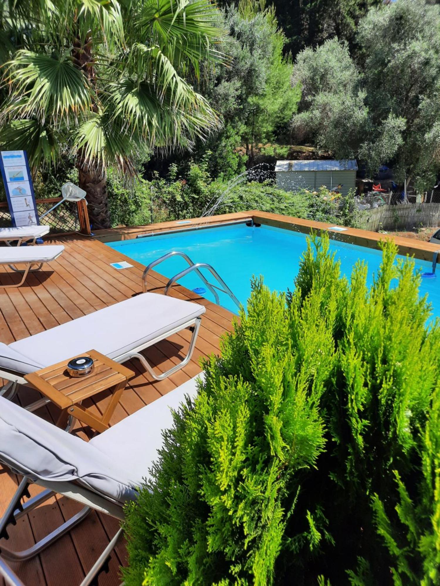 Spiti Melianou Apartment Agios Georgios Pagon Bagian luar foto