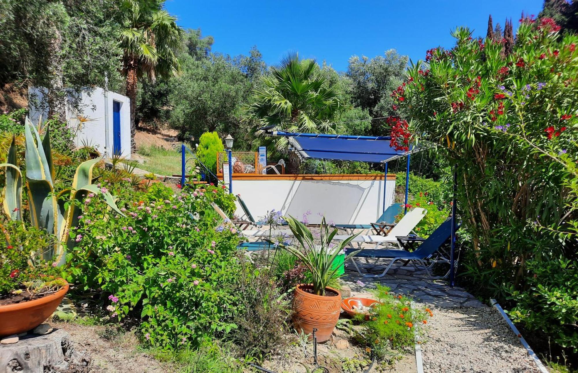 Spiti Melianou Apartment Agios Georgios Pagon Bagian luar foto