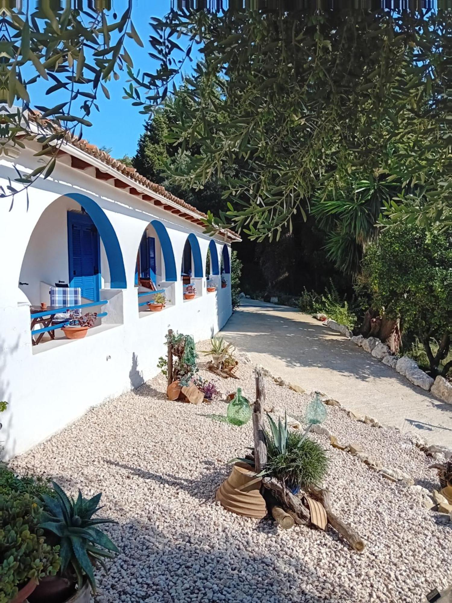 Spiti Melianou Apartment Agios Georgios Pagon Bagian luar foto